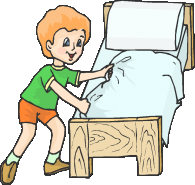 how to draw : making the bed